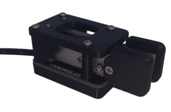 Neues N0SA SP4 POTA/SOTA Mini-Morsecode-Magnetpaddel von CW Morse